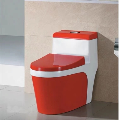衛生現代3L 6L サイフォニックの一つの洗面所赤い青緑のColore