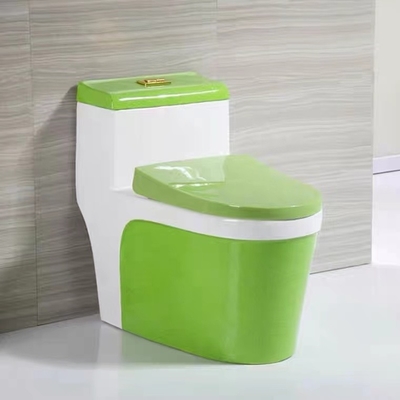 衛生現代3L 6L サイフォニックの一つの洗面所赤い青緑のColore
